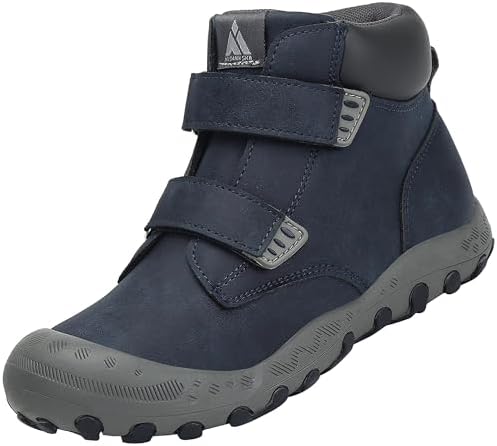 Mishansha Kinder Wanderschuhe rutschfest Leicht Trekking Wanderstiefel für Jungen Mädchen Gr.24-38