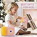 Instant Camera for Kids with Print Paper, 1080P HD Kids Camera Instant Print with 32GB SD Card, Girls Toys for Ages 5-7, Birthday Gifts for 5 6 7 8 9 Year Old Girls