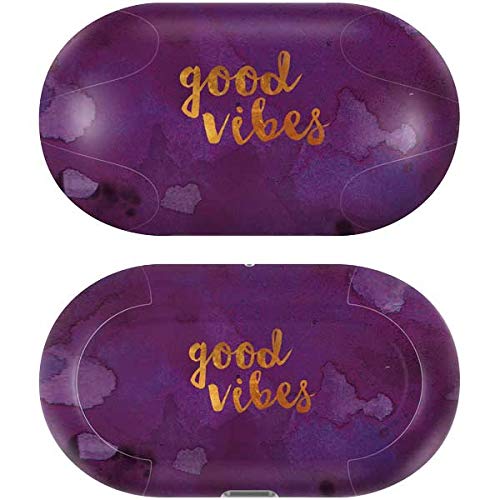Skinit Decal Audio Skin Compatible with Galaxy Buds+ - Officially Licensed Originally Designed Good Vibes Design