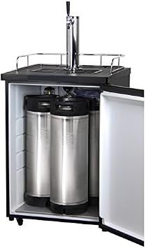 Kegco HBK209S-1 Keg Dispenser, Stainless Steel