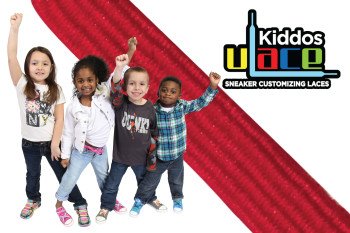 U-LaceKiddos - Elastic Laces - Scarlet - Mix-N-Match Pack