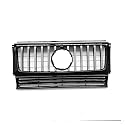 Sport Kühlergrill Für Mercedes Für Benz G-Klasse W463 G500 G550 G63 G65 G55 Für AMG 1990-2018 Für GT-R Style Tuning Fronteinlassgrill Stoßstangengrill Doppelsteg Grill