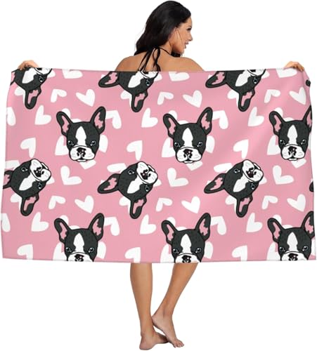 �t�����`�u���h�b�O �o�X�^�I�� �}�C�N���t�@�C�o�[ �����z�� ���� �ϋv�� �l�C ���� �ӂ�ӂ� ���G�� �o�X�^�I�� �唻 �u�ԋz�� �R�ۖh�L �r�b�O �t�F�C�X�^�I�� �ƒ�p �Ɩ��p 80x130cm