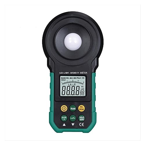 Instrument de mesure d'éclairage luxmètre compact à haute précision - 7