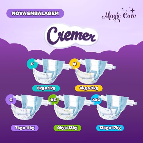 Fralda Cremer Econômica M 34 Unidades