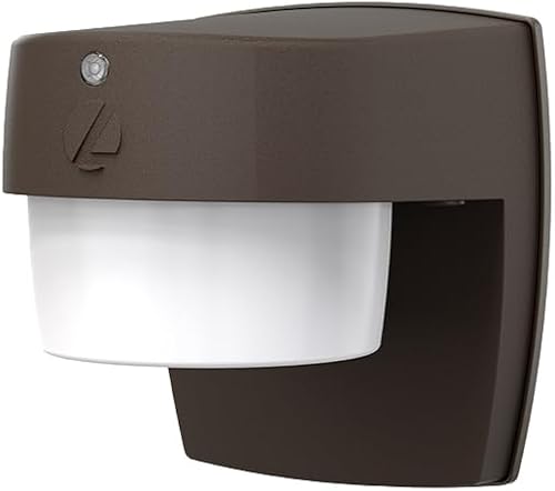Miniatura 5 de Lithonia Lighting OSC LED SWW2 - Luz de entrada LED para exteriores con fotocélula del atardecer al amanecer, bronce oscuro