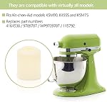 4161530 Replacement Kitchen Mixer Rubber Feet Assembly Compatible with Kit-chen-Aid Stand Mixers 9709707 K45SS, KSM75, KSM90, for Kit-chen -Aid Mixer Feet Parts Mixer Feet Pads Blender Feet - 5 Pack
