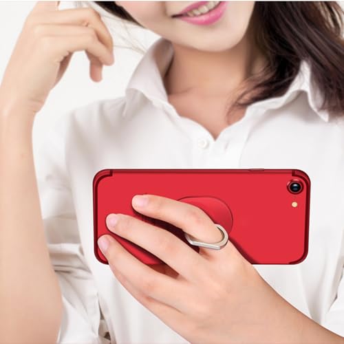 Image of 5Pcs Phone Holder for Hand, Phone Ring Grip, Phone Back Holder Grip, Mobile Finger Holder, Secure Phone Grip for One-Handed Operation(360Degree Rotation)