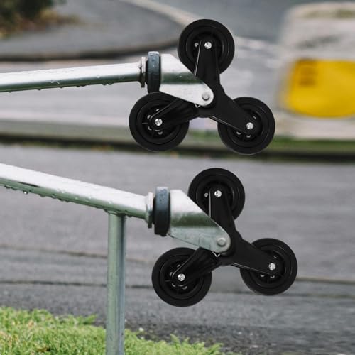 Roues triangulaires pour chariot de courses en plastique durable - 7