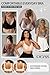OEAK Women Comfortable Jelly Bras No Underwire Seamless Full Coverage Bralette Buttery Soft Convertible Everyday Tshirt Bra Nude Small