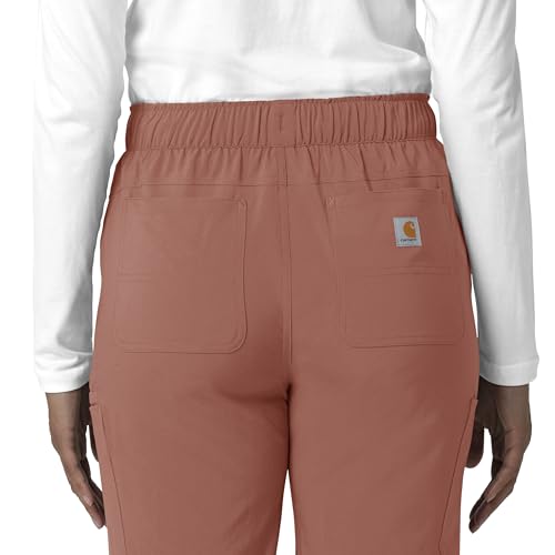 Carhartt Force Cross-Flex Women's Straight Leg Cargo Scrub Pant, Wildrose, S by Carhartt - Image 8