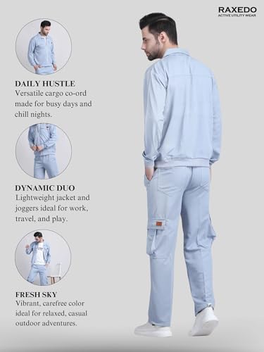 Image of Coord set for men | Old money outfit for men | Airport Outfit for Men | y2k aesthetic clothes | Tracksuit- Korean Outfits for casual and travel wear