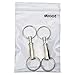 eBoot Detachable Pull Apart Key Rings Keychains (2 Pack)