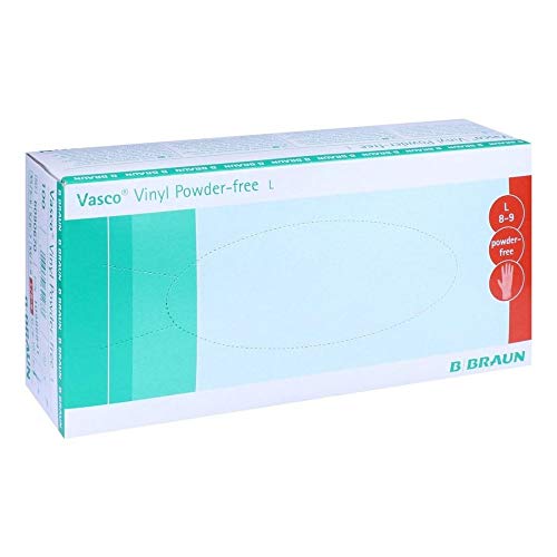 VASCO Vinyl powderfree Handschuhe unsteril Gr.L 100 St