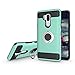 Newseego LG G7 ThinQ Case,LG G7 Case with Armor Dual Layer 2 in 1 with Extreme Heavy Duty Protection and Finger Ring Holder Kickstand Fit Magnetic Car mount for LG G7 ThinQ -Green