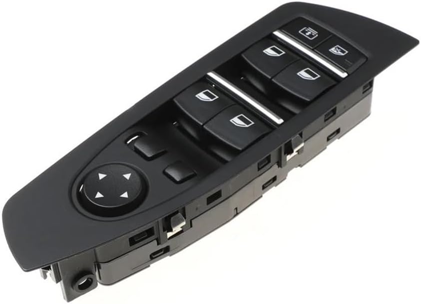 Car Window Switch Fits for F01 F02 F04 7 Series 61319241915 61319241956 Driver Window Mirror Switch Control Unit Window Control Switch Button(61319241915)(61319241915)