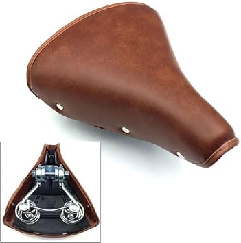 Retro Vintage Bike Bicycle Seat Saddle Bolster Comfort Spring Cruiser Refined