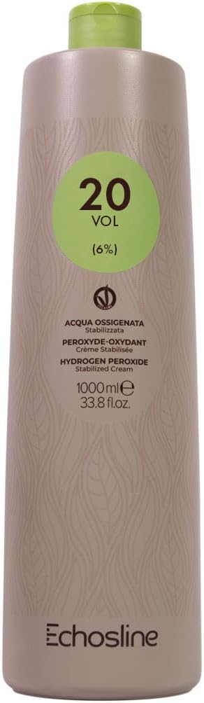 Echosline Oxigenada 20 Vol 1000 Ml 1 L