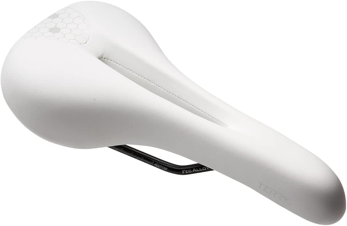 Terry Fly Cromoly Bicycle Saddle - Bicycle Seat for Men - Flexible & Comfortable - Dura-Tek Cover - Black