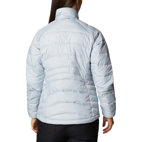 Columbia Jaqueta feminina Whirlibird IV Interchange, estampa floral branca, 1X Plus