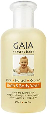 Gaia Natural Baby Bath & Body Wash 250ml