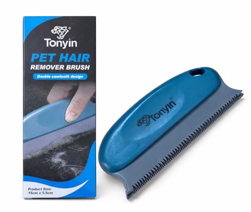La mejor selección de Accesorios textiles del hogar los preferidos por los clientes. 45 Tonyin Pet Hair Remover Brush Removedor de Pelo de Mascotas para Auto y Hogar | Cepillo para Quitar Pelo de Perro y Gato en Tapicería, Sofás y Alfombras | Accesorio de Limpieza...