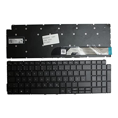 Clavier PC portable Dell 4900GE070C0G Power4Laptops noir version allemande QWERTZ