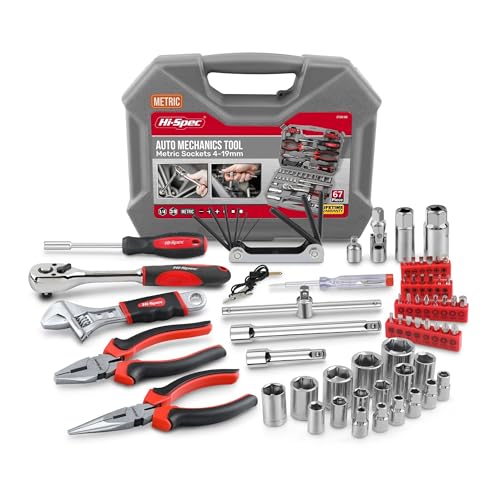 Kit de herramientas manuales para reparación de autos miniatura 3