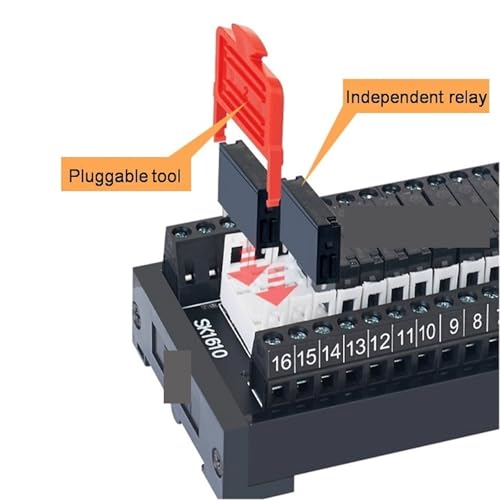 Carte d'interface de puissance SY0410 12VDC pour couplage capteurs et PLC - 5