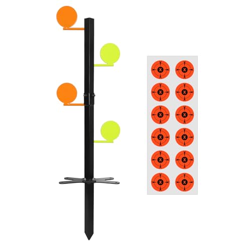 Highwild Dueling Tree for .22 Rimfire with Detachable Three-Section Design - Ground-Insertable