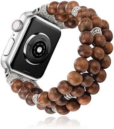 Beaded Bracelet Compatible with Apple Watch Band 38mm 40mm 41mm 4...