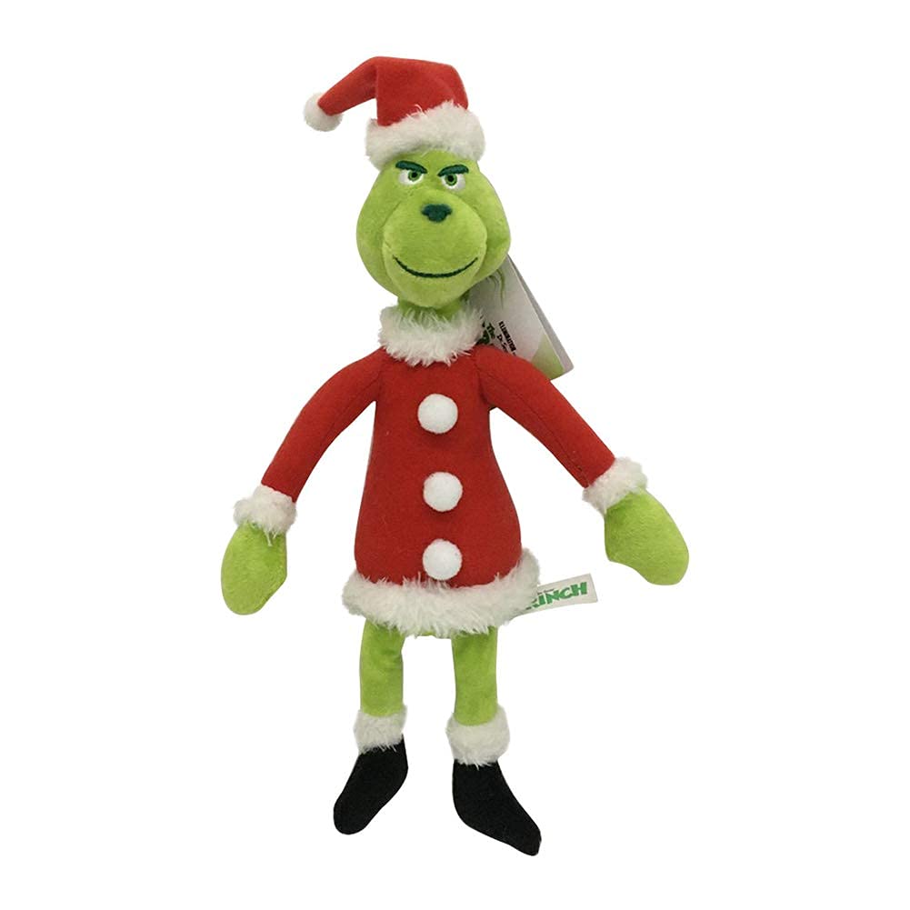 Christmas Plush Doll Grinch Plush Toys Dog Plush Stuffed Toys for Children  Boys and Girls Green Monster Doll Christmas Doll Grinch Christmas Set