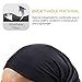 Titan Spandex Dreadlock Cap Super Jumbo Black 1pc - Shower Cap, Bonnet for Sleeping, Skull Cap for Secure Fit and Comfort