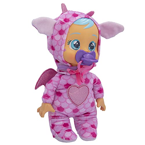 Cry Babies Tiny Cuddles Bruny - 9 Inch Baby Doll, Cries Real Tears, Pink And Blue #TOP4