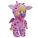 Cry Babies Tiny Cuddles Bruny - 9 inch Baby Doll, Cries Real tears, Pink and Blue