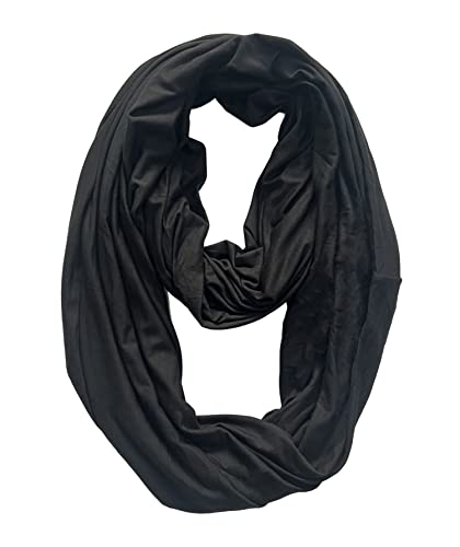 Lina & Lily Premium Modal Jersey Knit Women's Infinity Scarf Loop Lightweight4