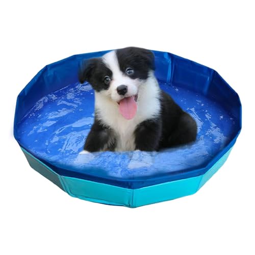 Zynphancer 携帯用ペットバスタブ 折りたたみ式滑り止め設計 PVC素材 庭や室内対応 for dog との互換性あり