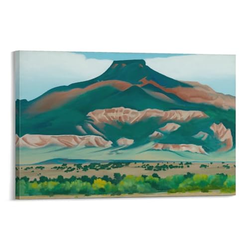 Poster sur toile Georgia O'Keeffe 60x90 cm : sublimez un salon sans relief