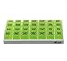 GMS 7 Day Pill Organizer Tray - Large with Removable Daily Pill Boxes with 4 Compartments Each - Green
