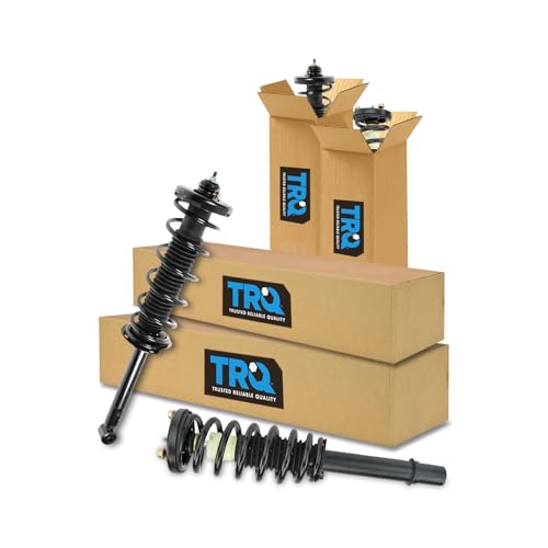 Image of TRQ Front and Rear Strut & Coil Spring Assembly Set Driver & Passenger Sides Compatible with 03-07 Honda Accord