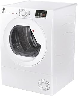 Hoover H-Dry 300 HLEC10DG Free Standing Condenser Tumble Dryer, Sensor Dry, 10 kg Load, White