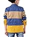 BYCR Boys' Fashion Three Colors Cotton Blazer for Kids Size 4-18 No. 71422192 (150 (US Size 10), Blue)