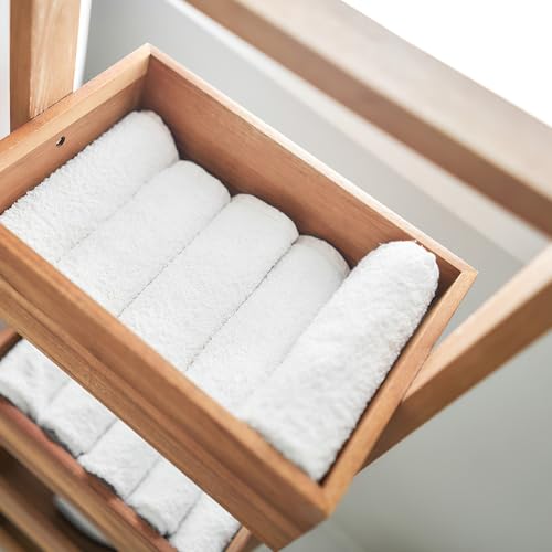 Serviettes de bain 100% absorbantes en coton blanc pour un séchage rapide - 7