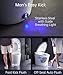 EPLO Smart Toilet with Bidet Built In, Luxury Bidet with Heated Seat ADA Comfort Height & Foam Dispenser, Elongated Japanese Toilet with Automatic Flush, Dryer, Night Light, TEMP Display - iX7 MT
