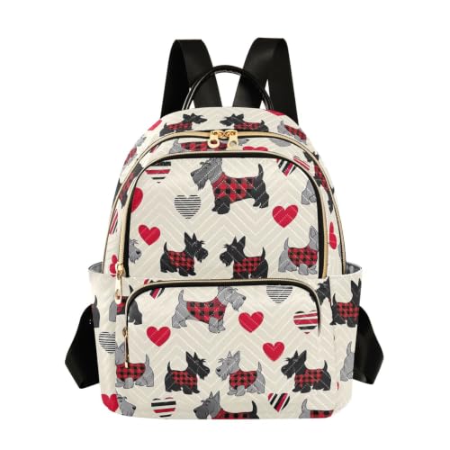 Sac à dos de voyage pour femme avec poches zippées contre le désordre