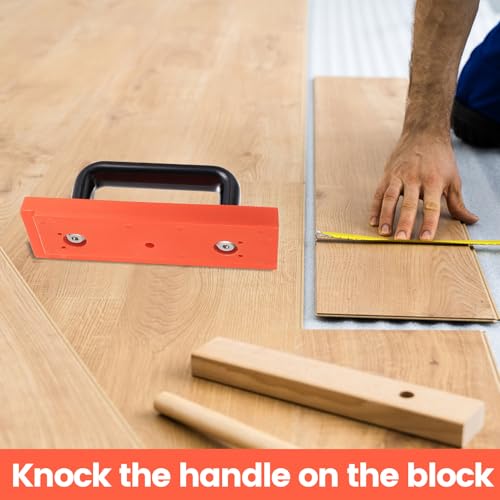 Miniatura 6 de Taco De Impacto Para Laminados De Vinilo Con Mango, 200 Mm Herramientas De Instalación Para Suelos De Madera, Sin Necesidad De Mazo, Herramientas Para Suelos