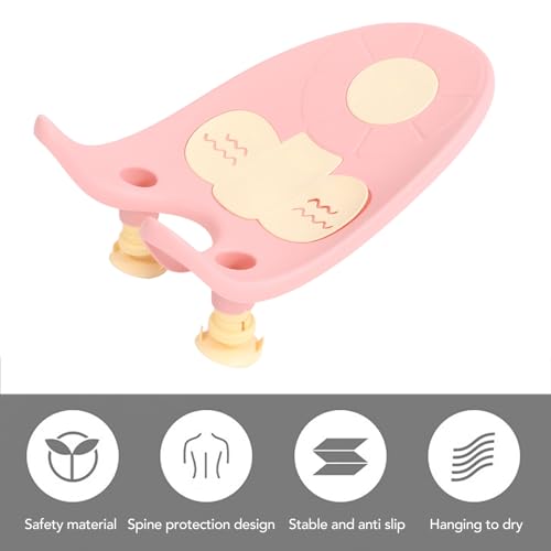 Image of Baby Bath Support, Infant Non Slip Bath Support Tub, Bath Net Baby Bath Tub Lying Support Bracket Bath Sling Mesh for Newborn Boys Girls to Toddler ()