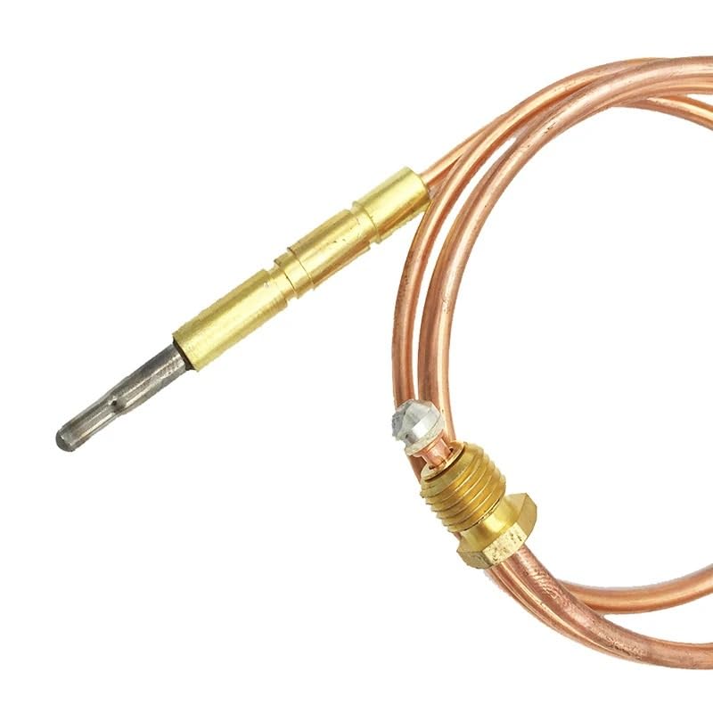 Calentador de agua a Gas, termopar, dispositivo protección contra llamas cocina occidental, tuercas conector M10 x 1, 900mm