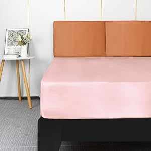 Lirex Satin Fitted Sheet, Luxurious...