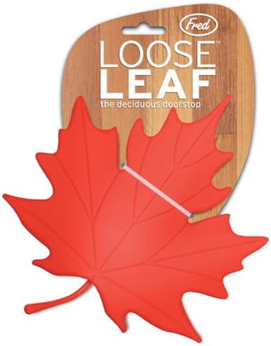 Fred Loose Leaf-Novelty Leaf Shaped Doorstop